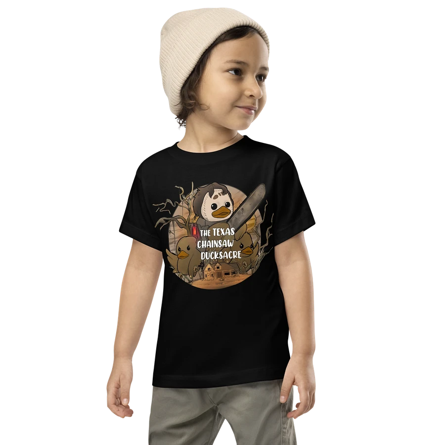 The Texas Chainsaw Ducksacre Toddler Tee product image (10)