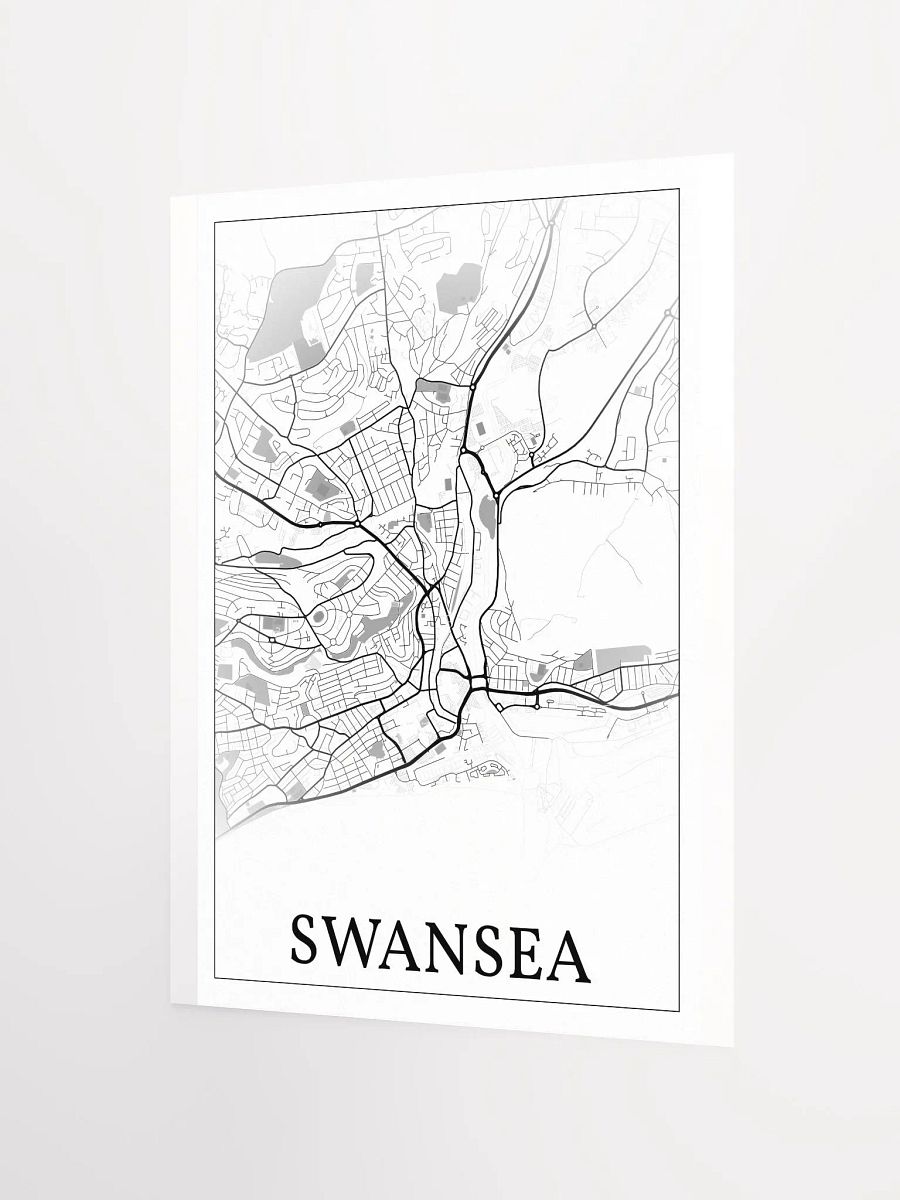 Swansea, Wales, city map print product image (6)