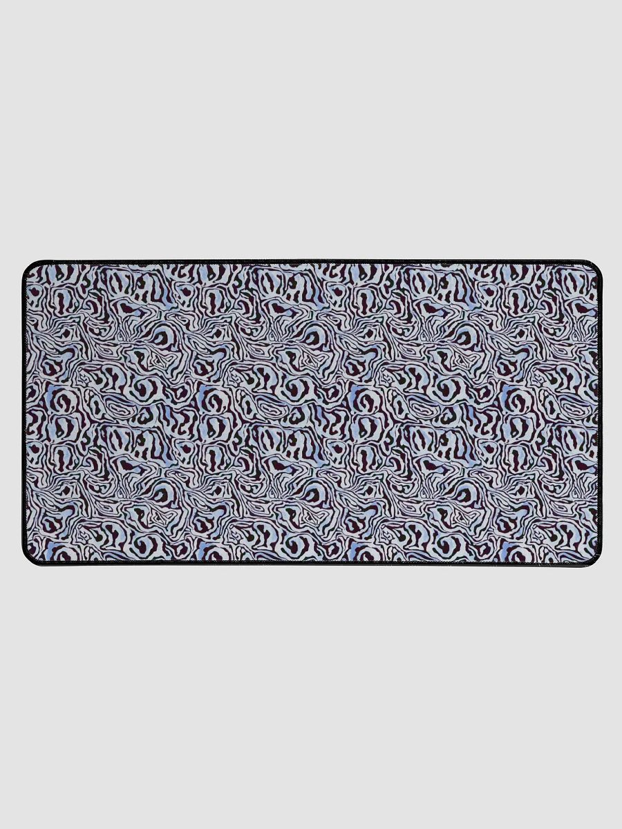 Blue Black Snake Pattern Desk Mat product image (1)