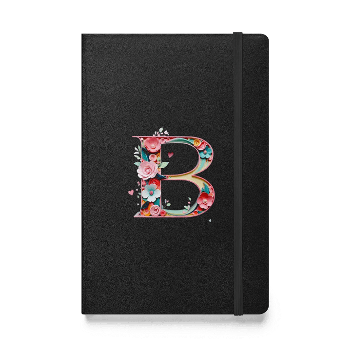 Valentine’s Monogram Letter B(2) Black Journal product image (1)