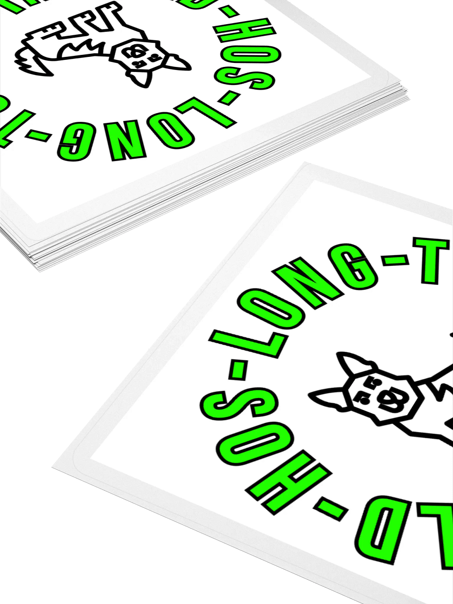 Hos Long Kiss Cut Sticker product image (4)