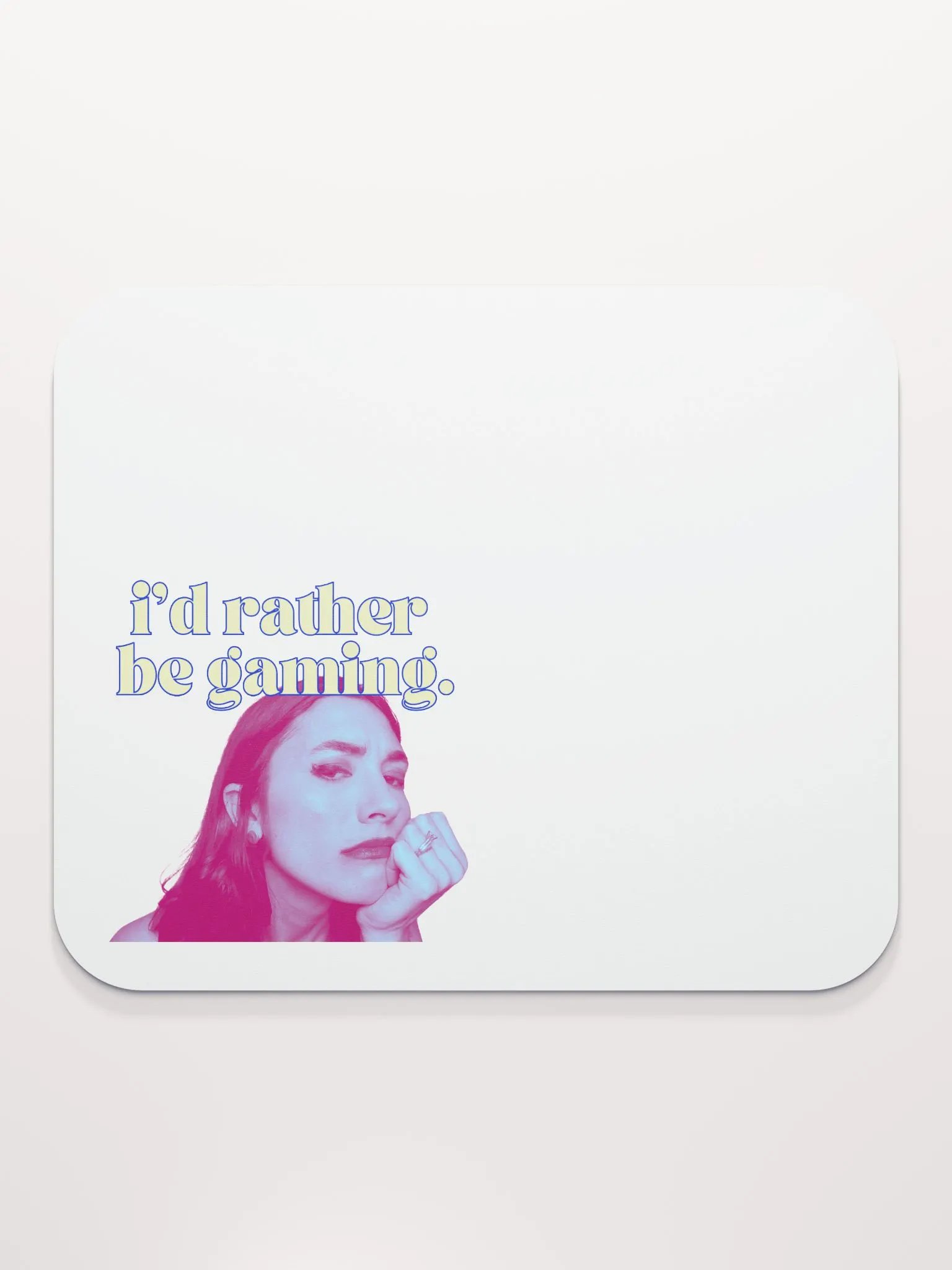 POP art Rather Be Gaming Mouse Pad product image (2)