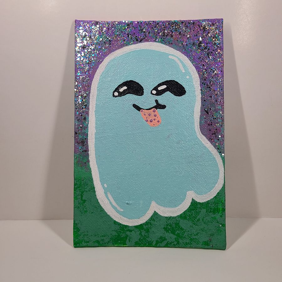 Boo Thang 4x6 painting on canvas product image (4)