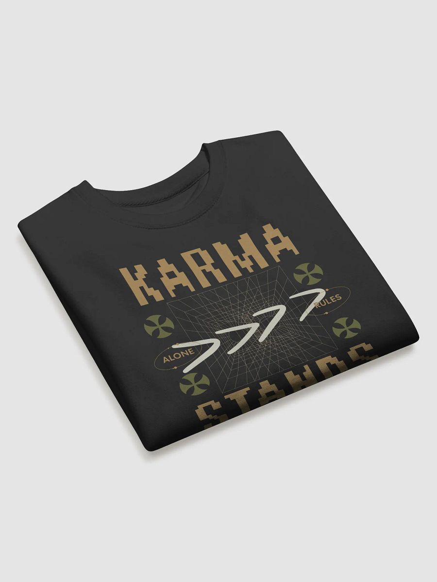 Karma Stands Geometric Sweatshirt product image (3)