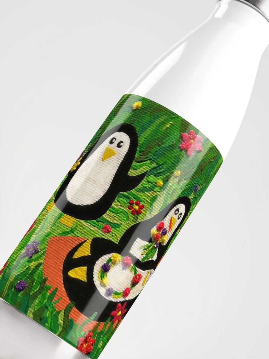 Flower Party Stainless Steel Water Bottle product image (7)