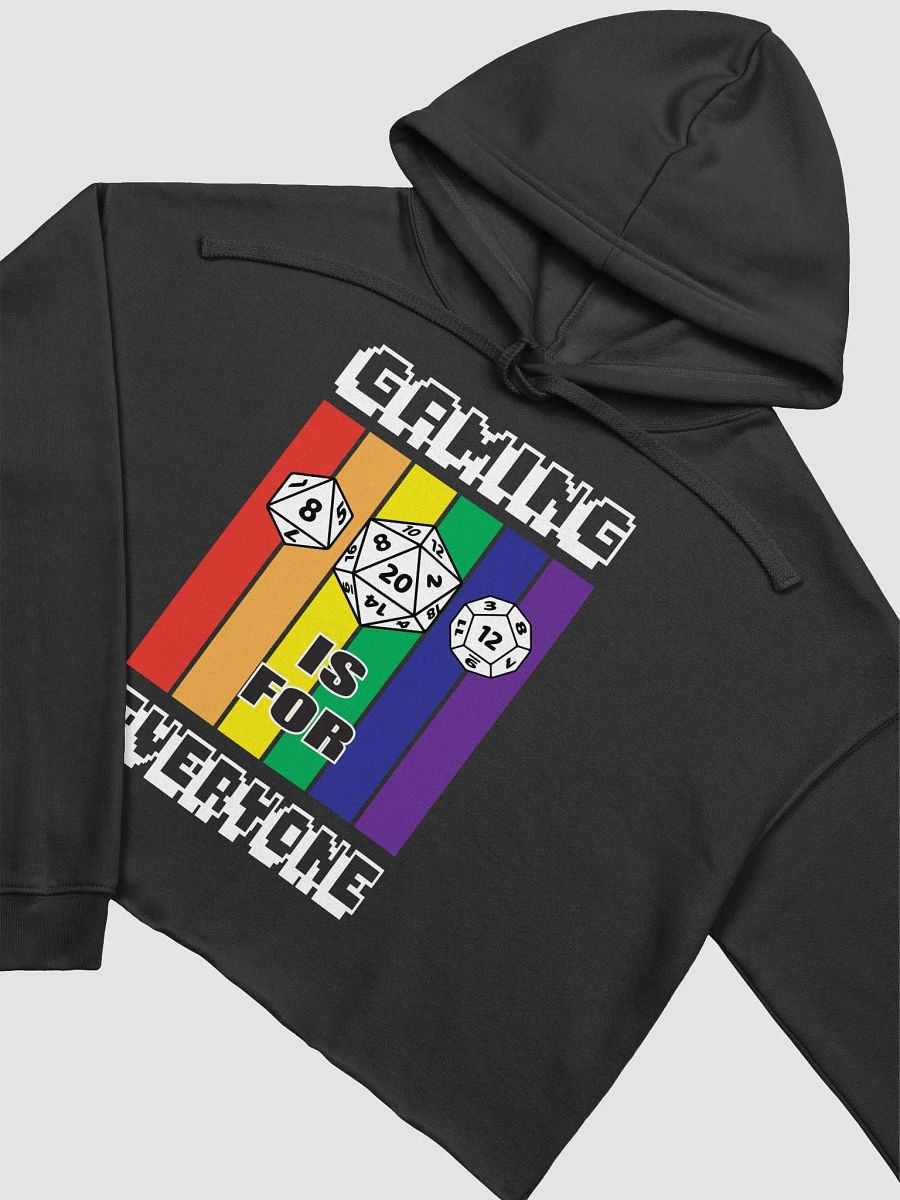 Gaming is for Everyone 2024 Crop Top Hoodie product image (3)