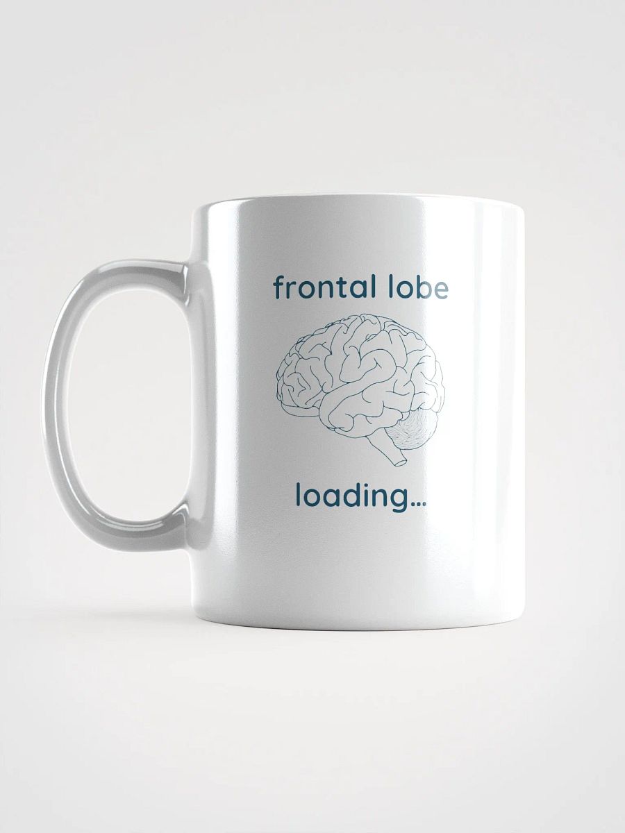 frontal lobe loading... mug (teal) product image (17)