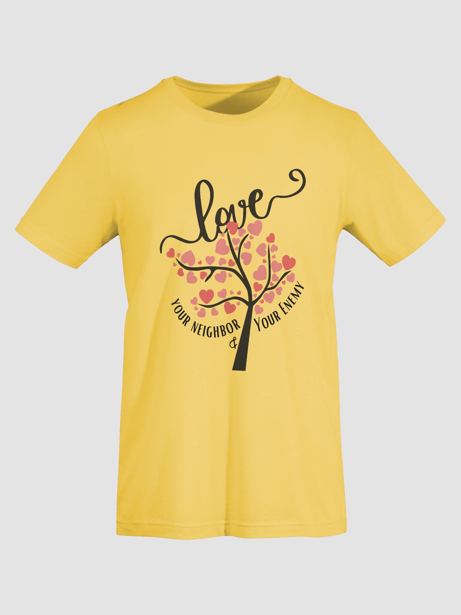 Love Your Neighbor and Your Enemy Lightweight T-Shirt product image (7)