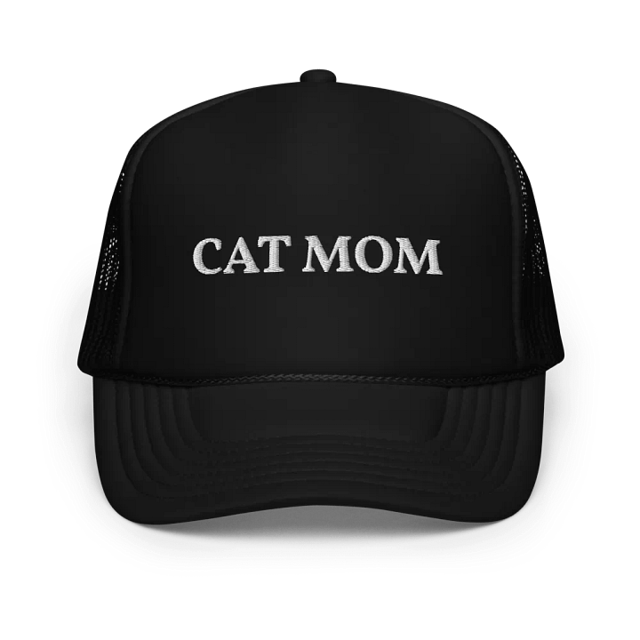 Cat Mom - Embroidered Hat Trucker Cap product image (1)
