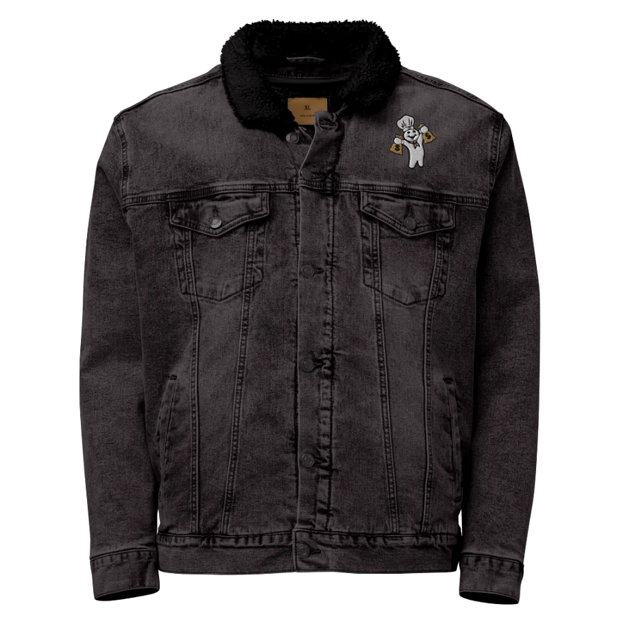 Men's Everybody Eats Bread Sherpa Denim Jacket product image (1)