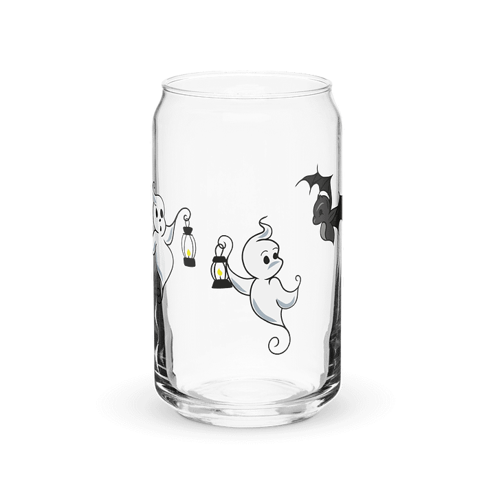 Ghosts and Bat Halloween Beverage Glass product image (2)