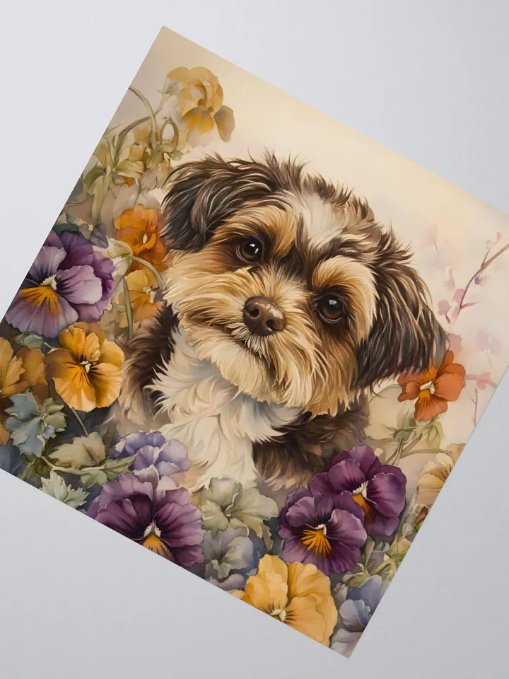 Pansy Dog Stickers product image (8)
