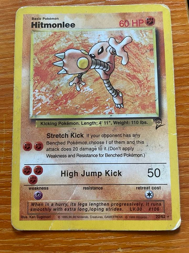 Hitmonlee (B2 22) product image (1)