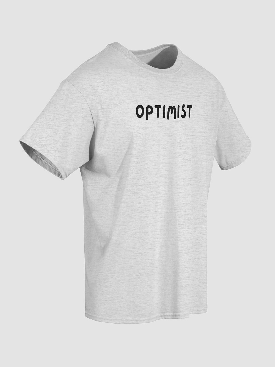 “OPTIMIST” Upbeat Unisex T-Shirt product image (4)