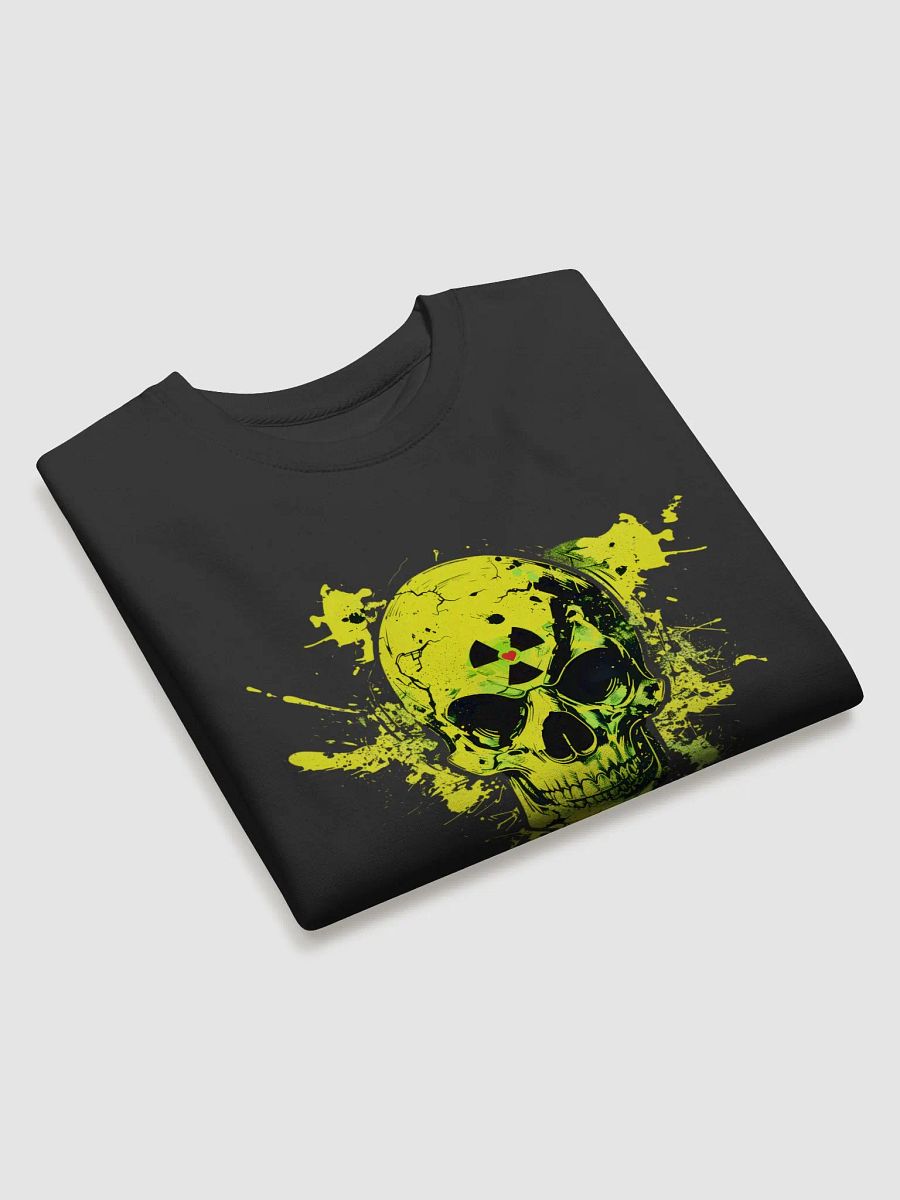 Drop & Run Cobalt 60 Skull Long Sleeve Sweater - Edgy and Warm product image (10)