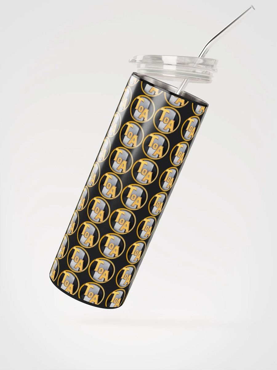 Tournament of Ages - Small Logo - Tumbler w/Straw product image (2)