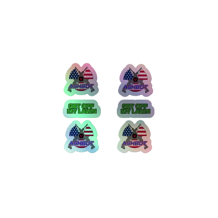 GOML Kiss-Cut Holographic Stickers product image (1)
