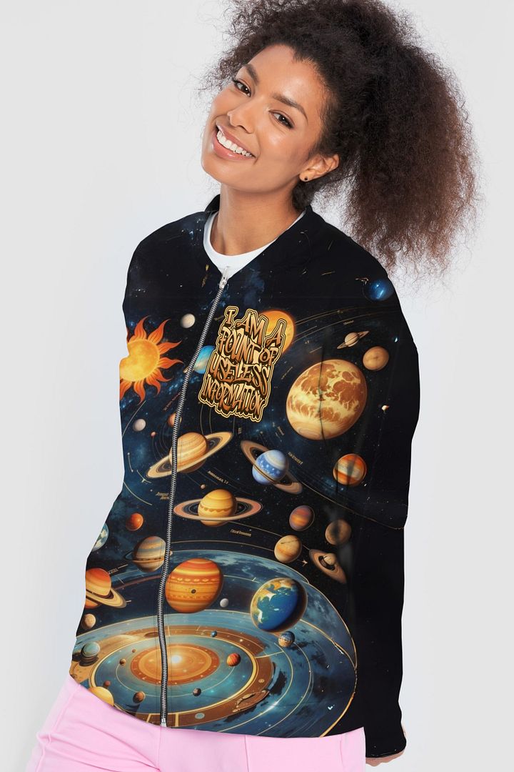 Funny Fount of Useless Information All Over Print Jacket product image (1)