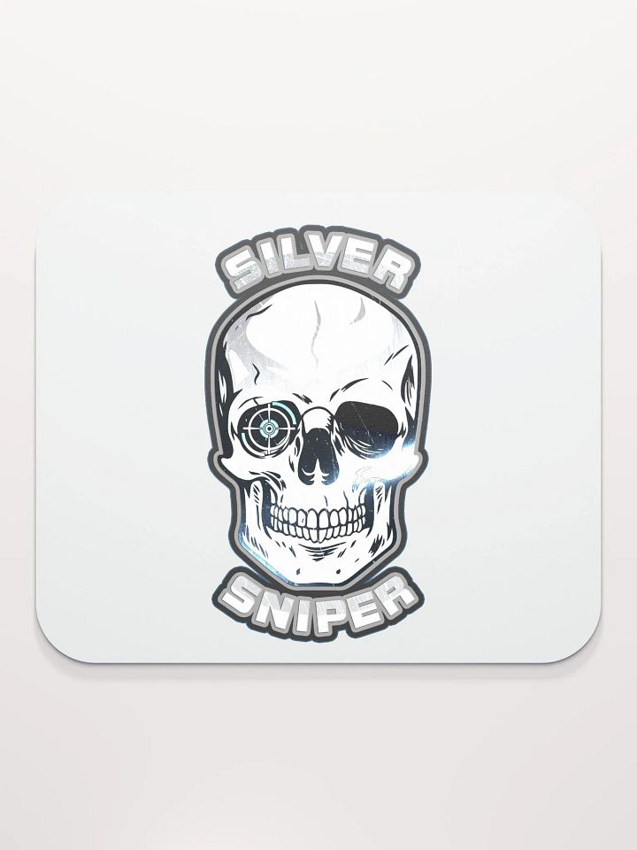 Silver Sniper Mouse Pad product image (2)