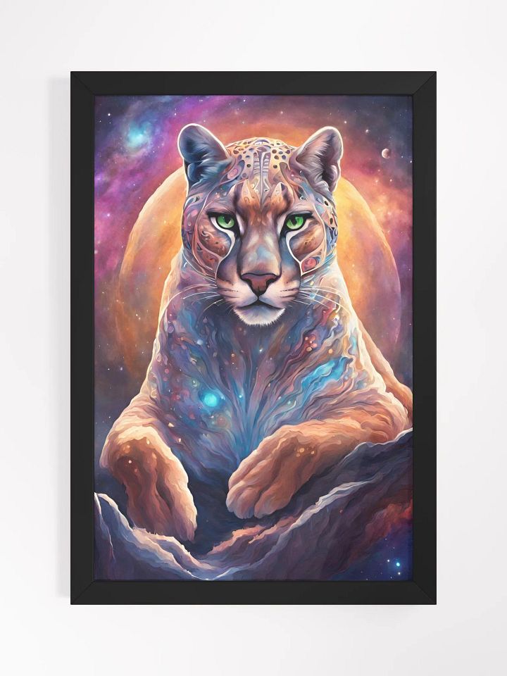Magischer Puma Poster-Druck mit Rahmen product image (1)