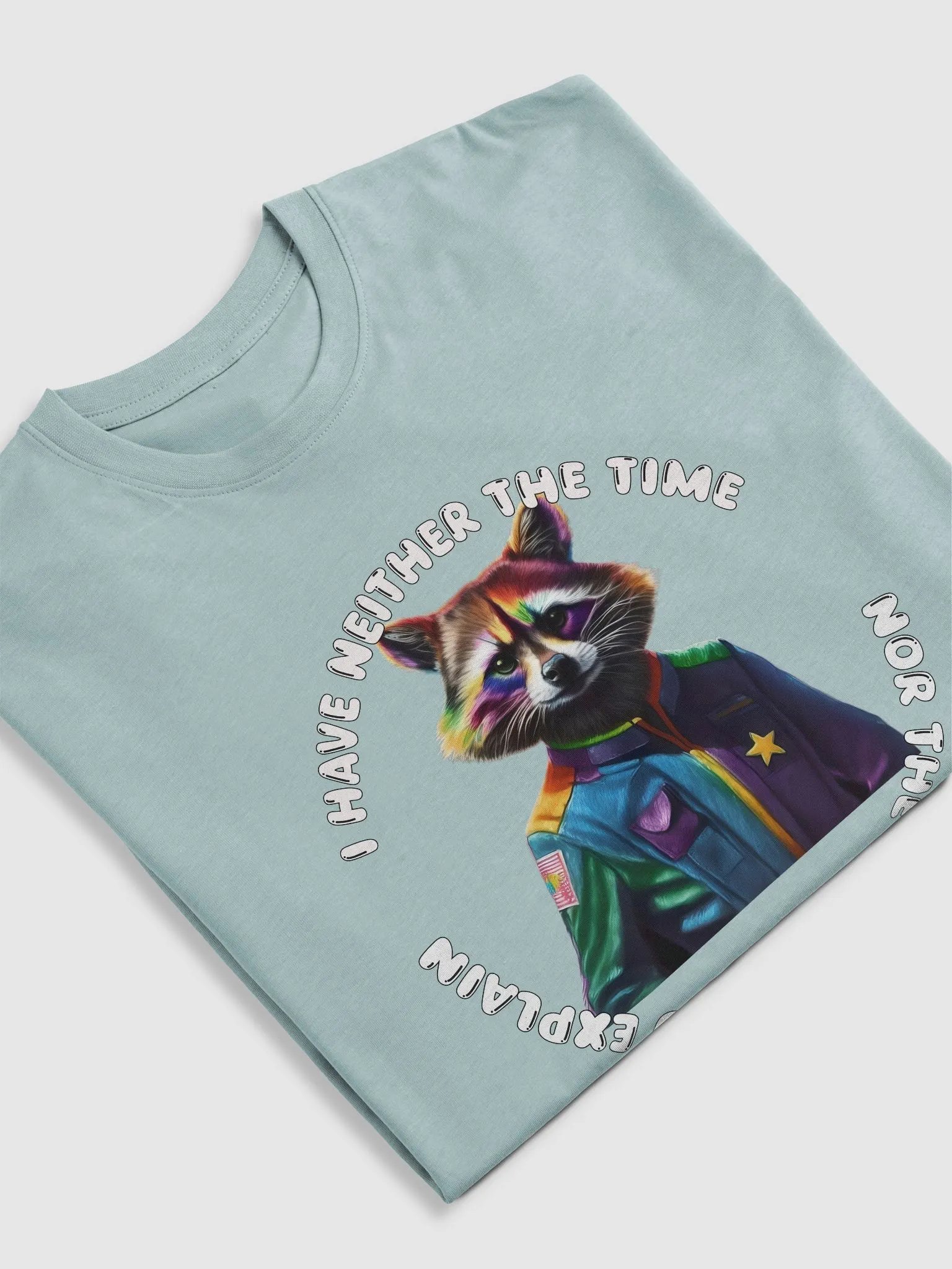 Space Raccoon Wisdom Tee product image (21)