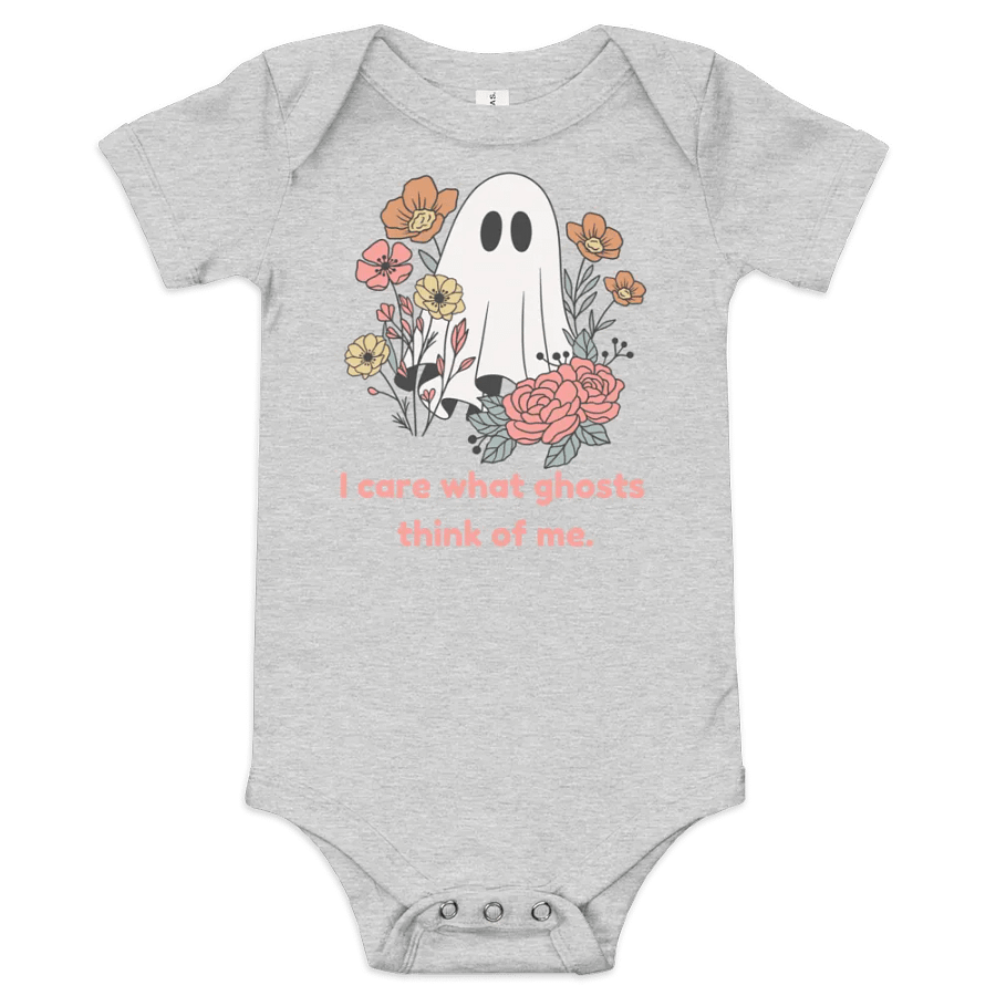 I Care What Ghosts Think of Me Baby Bodysuit product image (1)