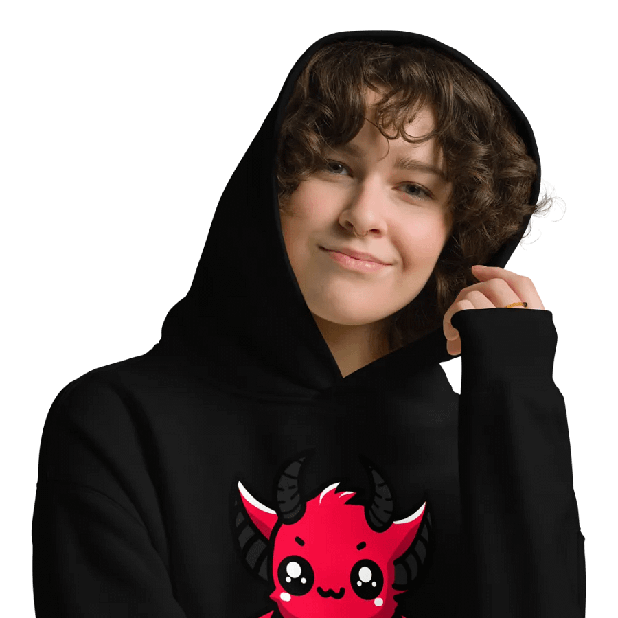 Adorable Demon Unisex Oversized Hoodie product image (9)