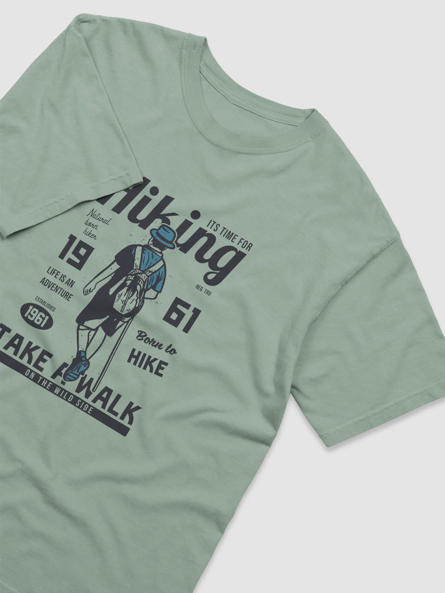 Vintage Hiking Adventure Poster Tee product image (28)