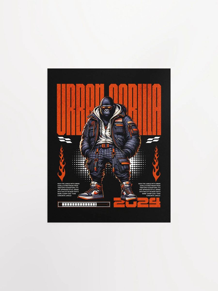 Urban Gorilla Streetwear Poster product image (1)