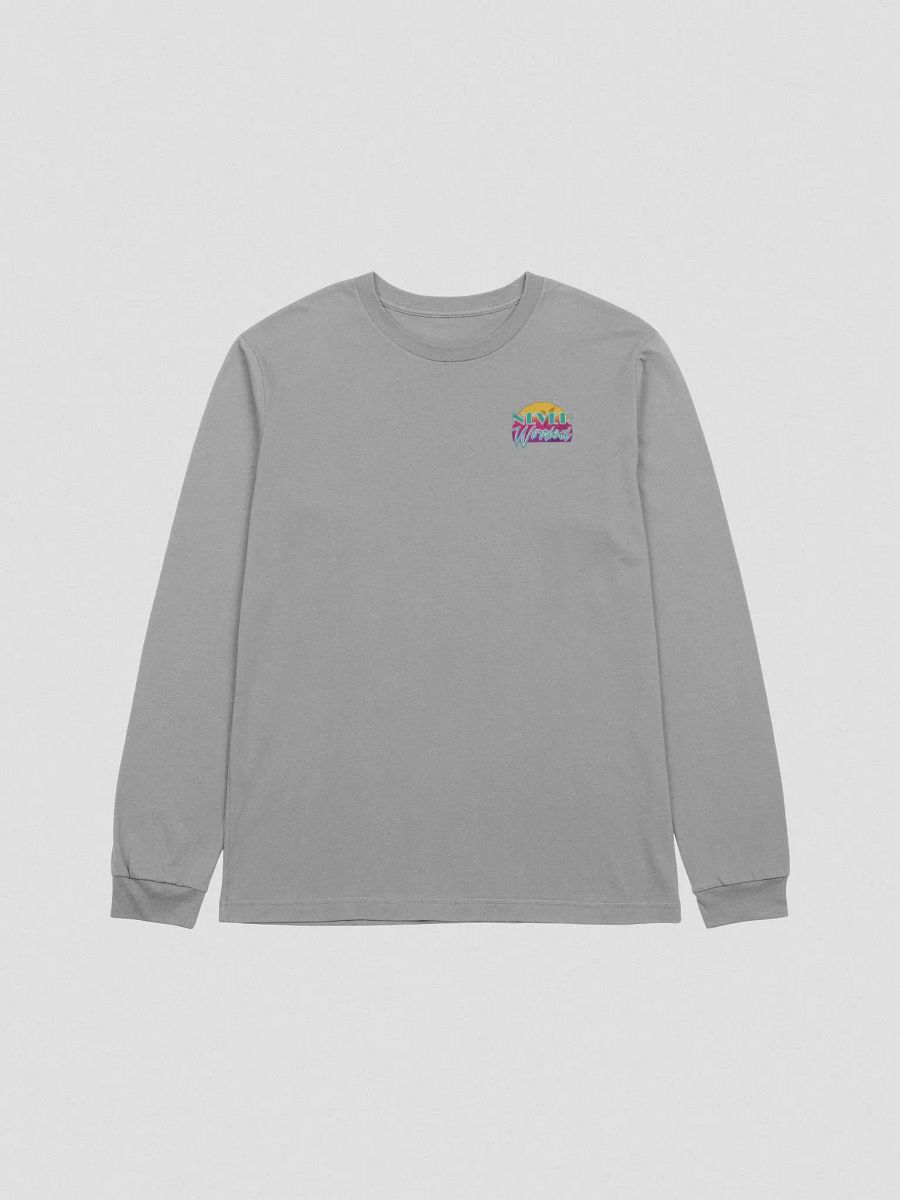 Long Sleeve Uni-Sex Never Worried Teal product image (5)