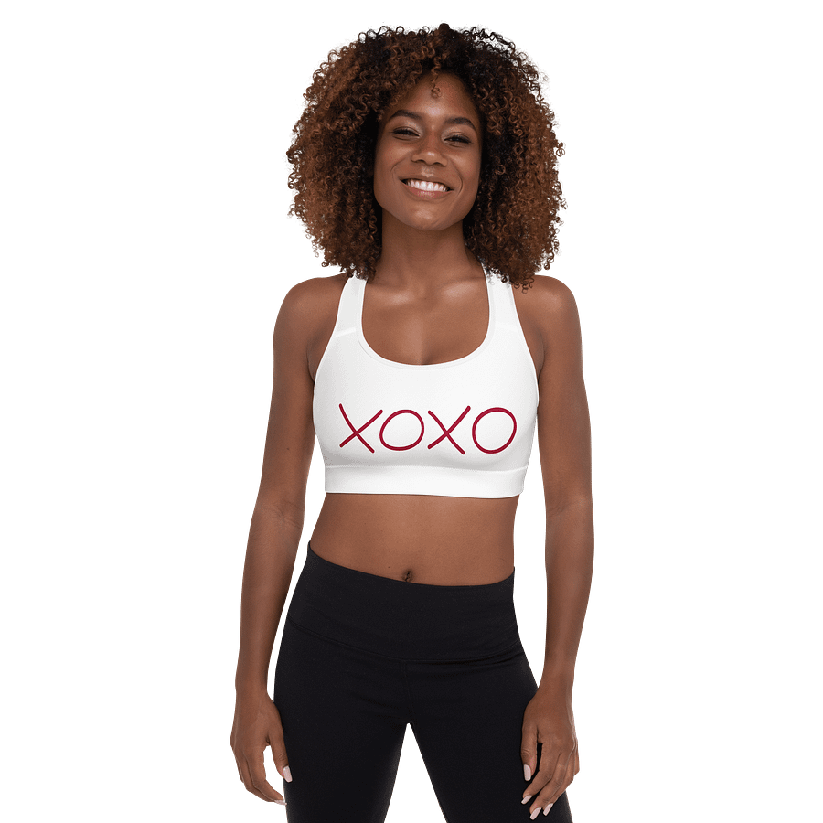 XOXO All-Over Print Padded Sports Bra product image (1)