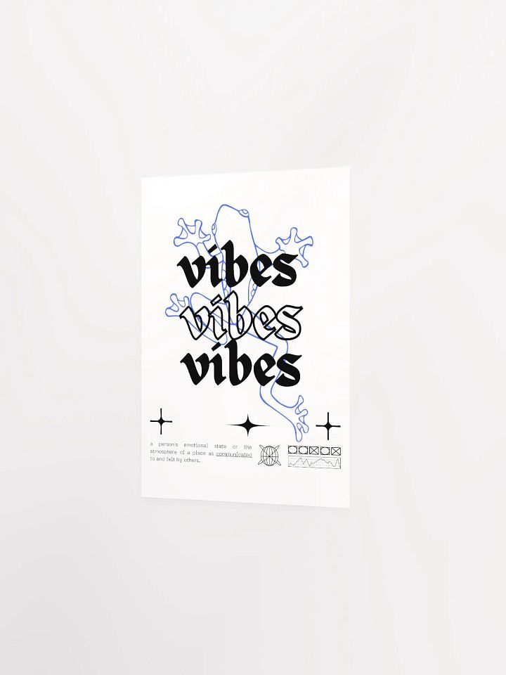 Vibes x3 Poster - not framed product image (10)
