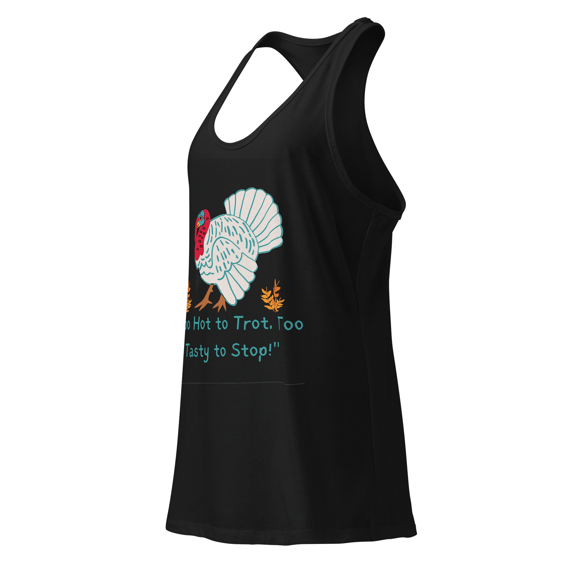 Tasty Turkey Trot Racerback Tank product image (3)