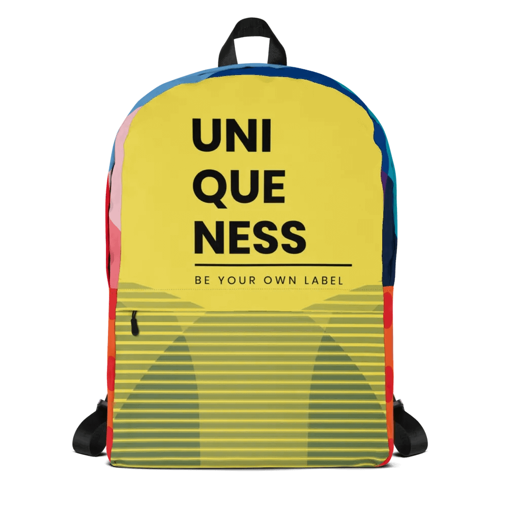 UNIQUENESS Colorful All-Over Backpack product image (1)