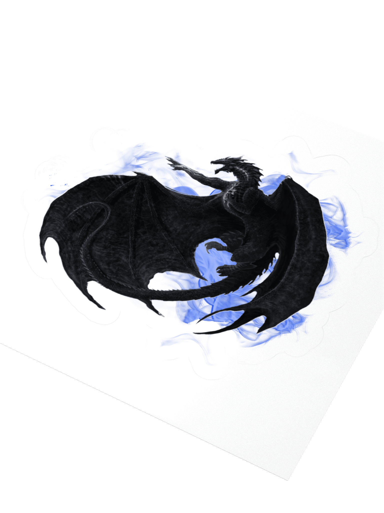 Falling Dragon Kiss Cut Sticker product image (9)