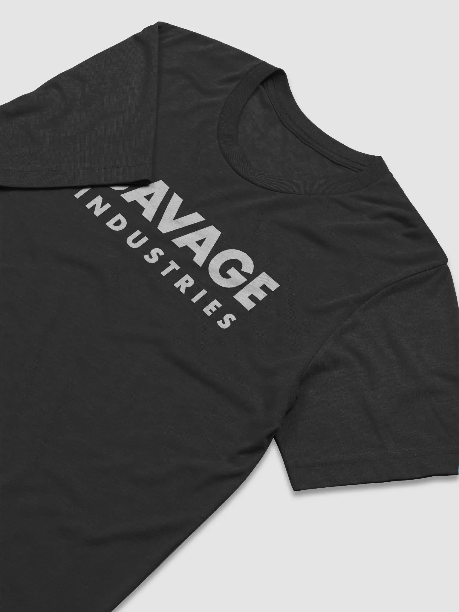 Savage Industries (Black) (Tri-blend Tee) product image (10)