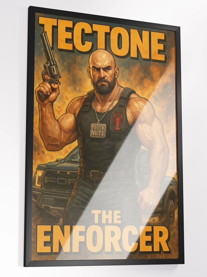 Tectone The Enforcer Mega Framed Print product image (2)