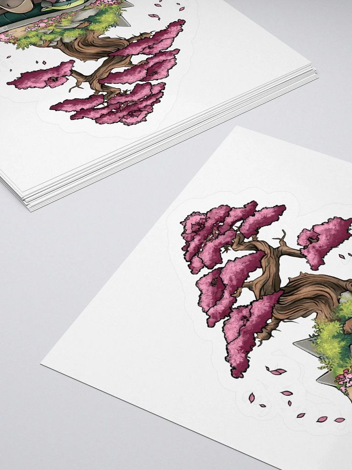 "Pink Bonsai Torterra" Sticker product image (4)
