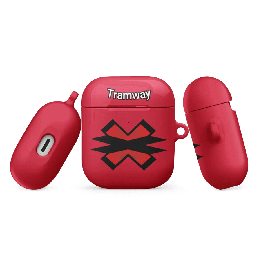 Coque Boîtiers AirPods Rouge product image (9)