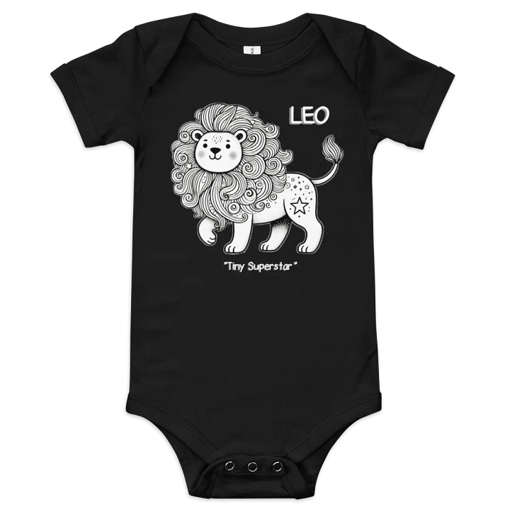 Tiny Superstar Lion Baby Onesie product image (1)