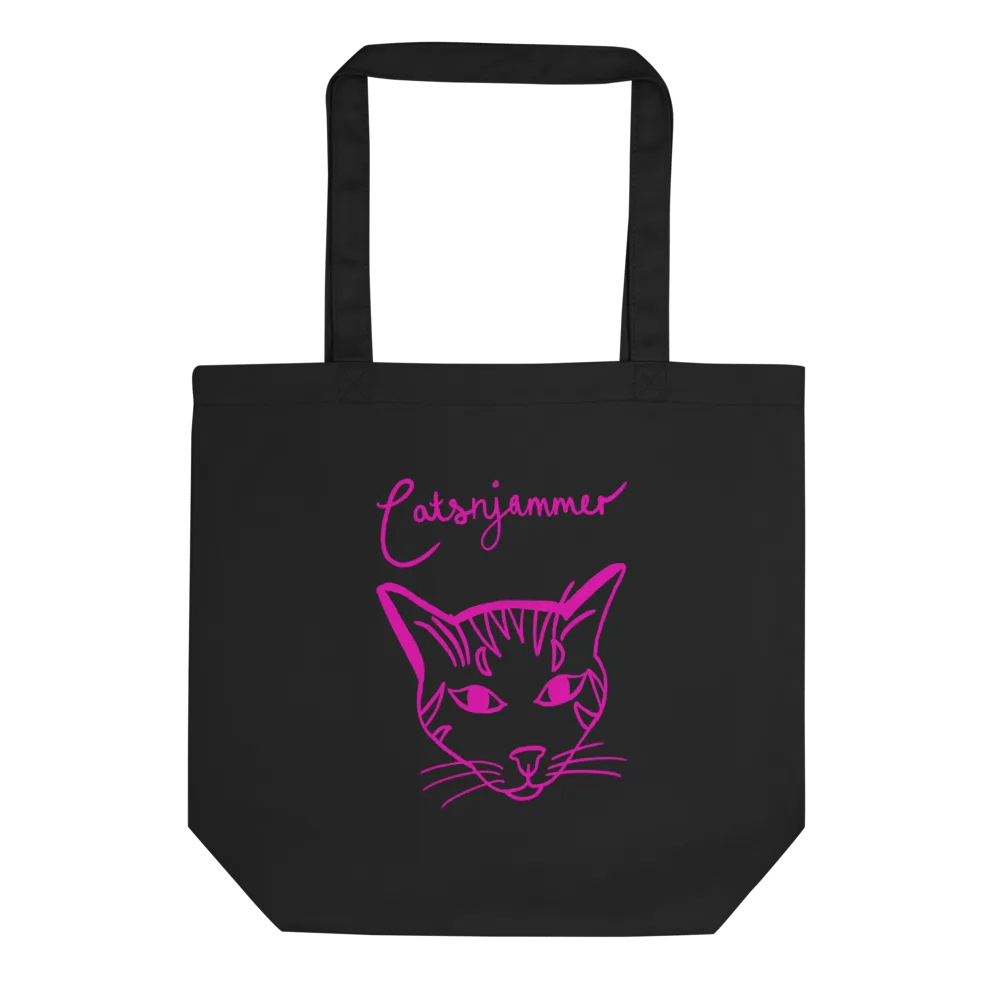 Catsnjammer Cat Tote Bag - Pink product image (1)