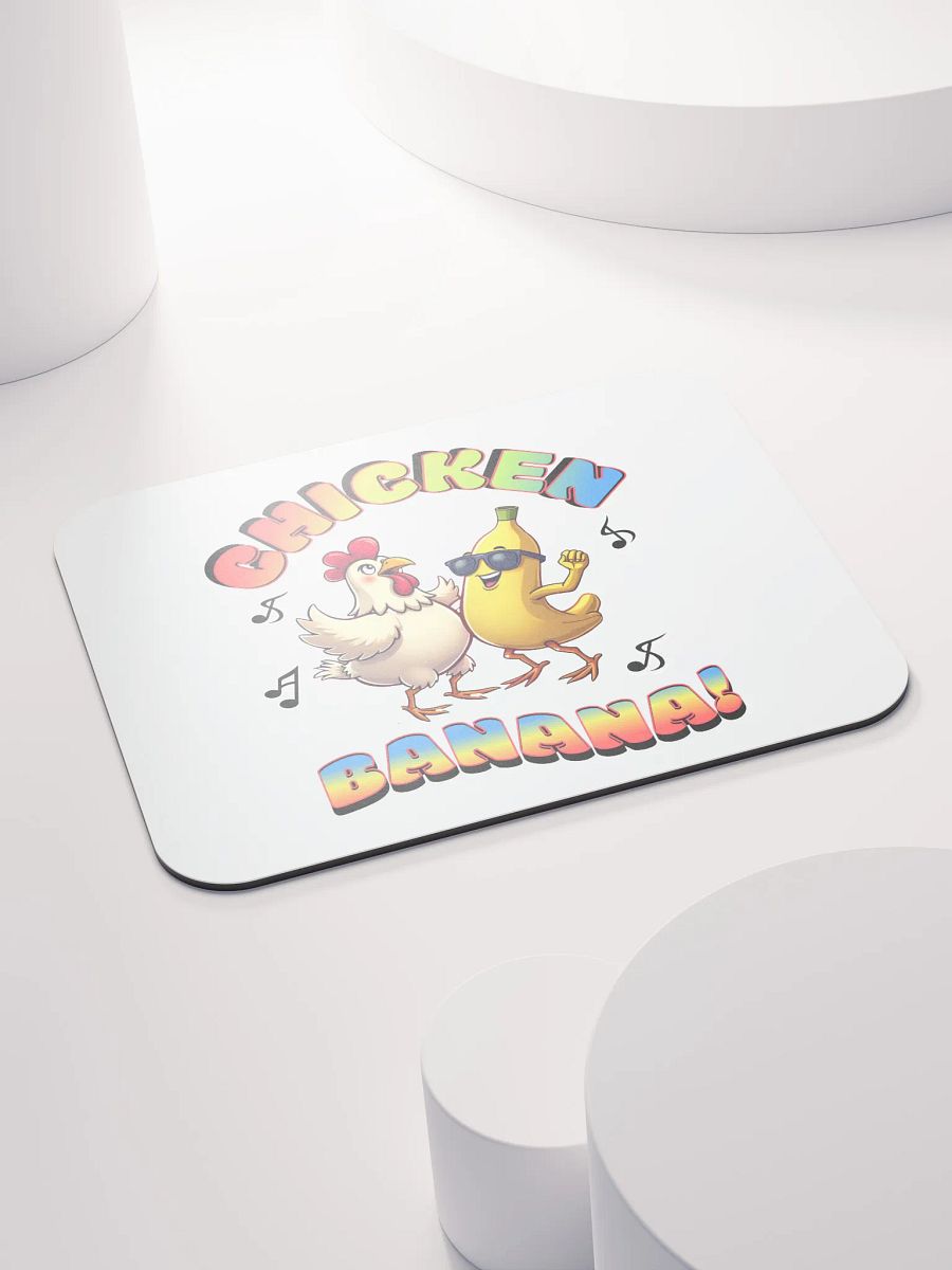 Chicken Banana Dancing Groovy Mouse Pad product image (4)