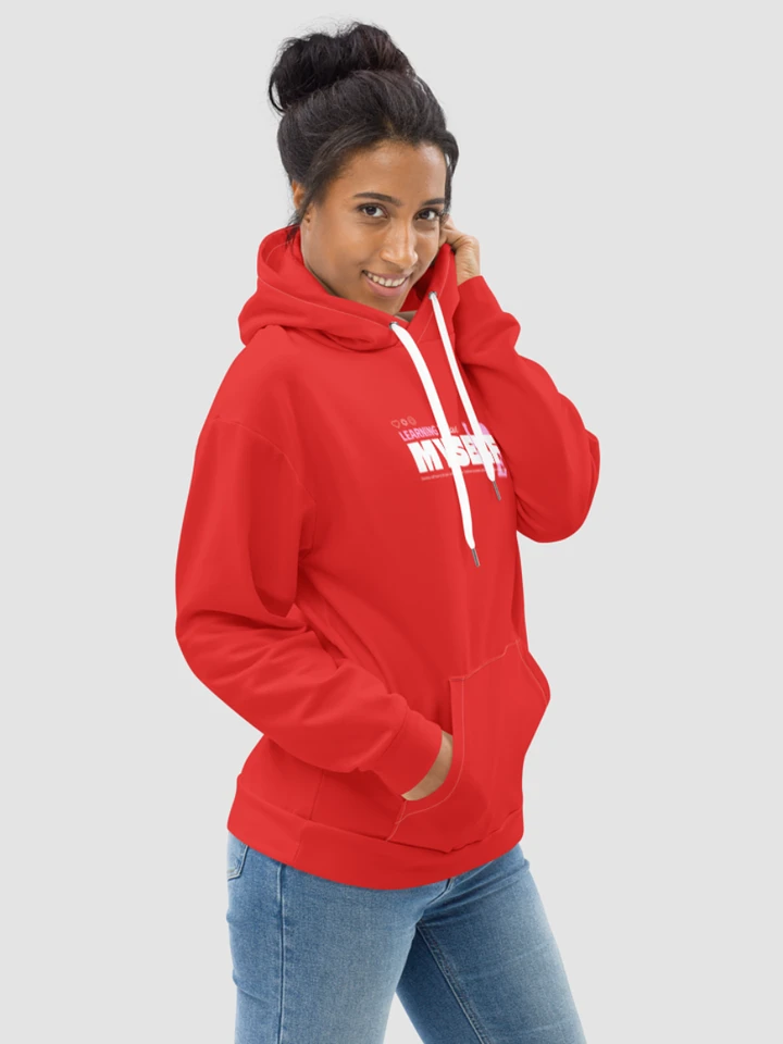 Learning To Love Myself Hoodie - Ruby Red product image (1)