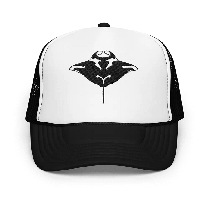 Manta Trucker Cap - Black Logo product image (1)