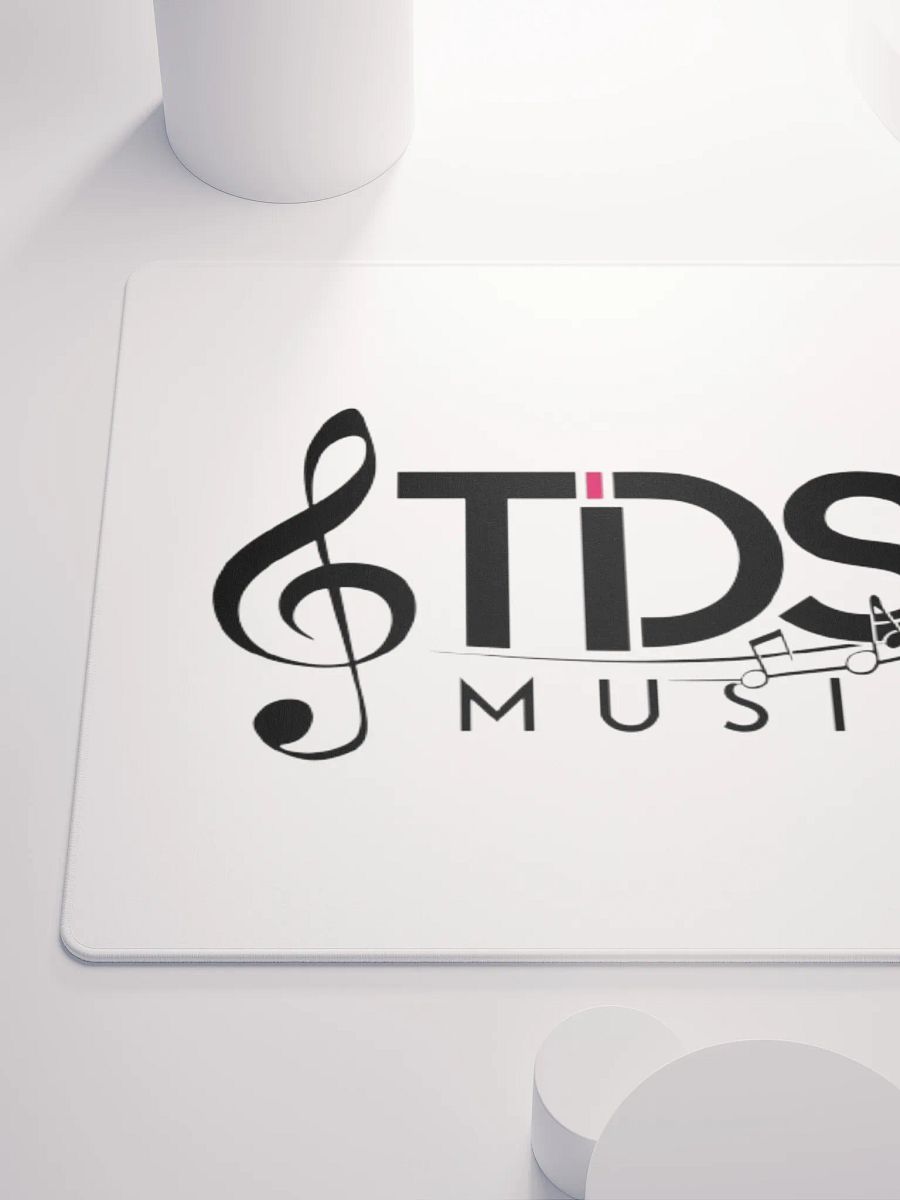 TDS Music Logo Mouse Pad - Polyester Top, Non-Slip Base product image (6)