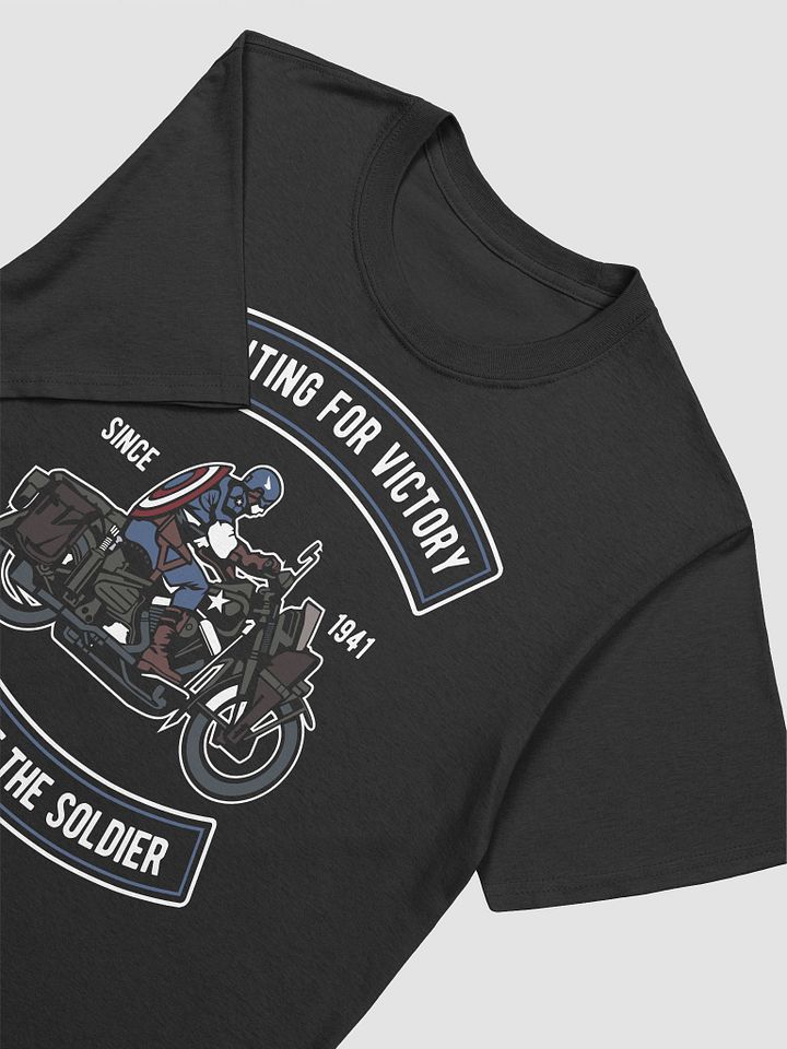 Warrior Supporter Motorcycle Rider T-Shirt product image (2)