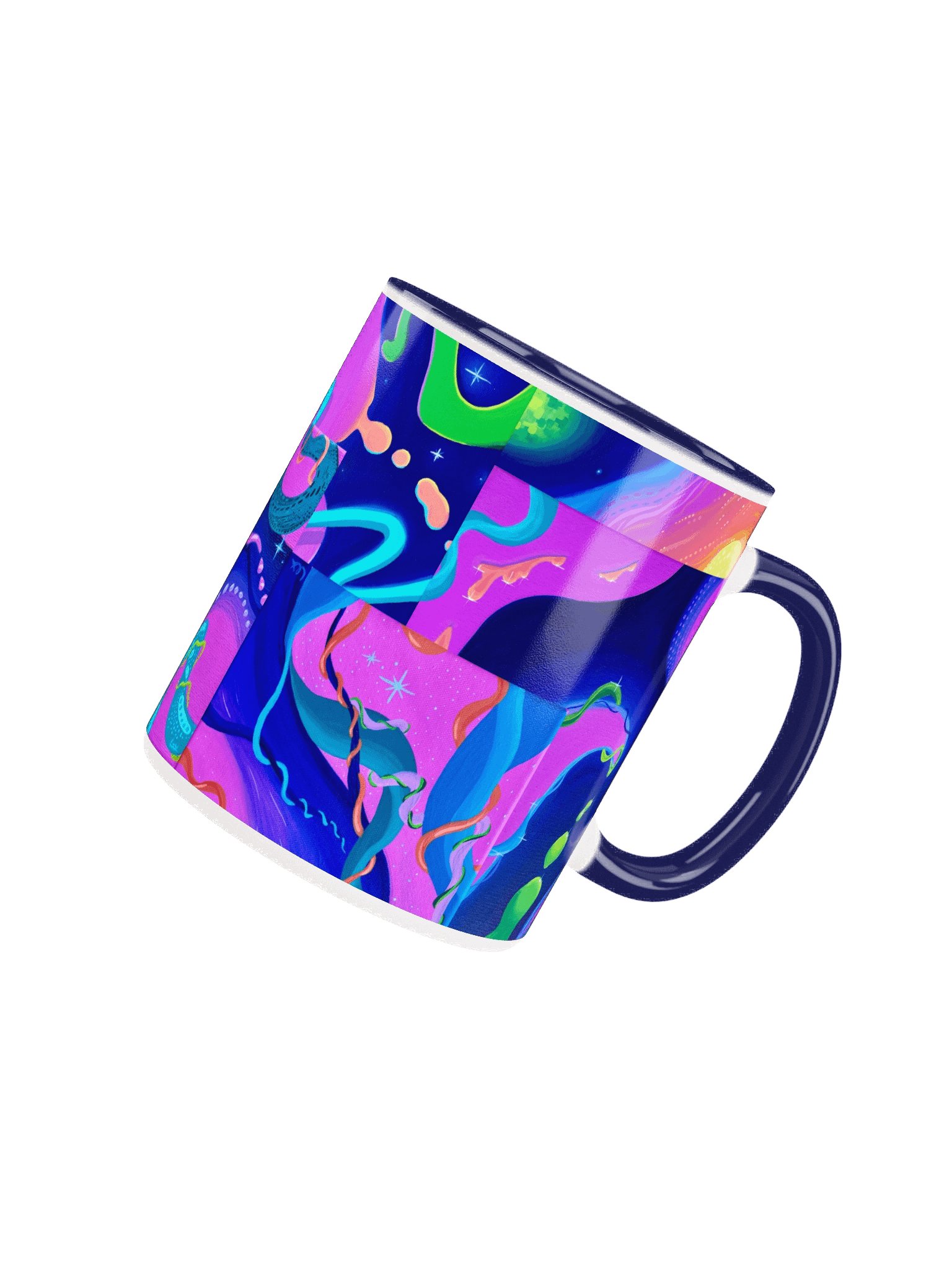Neon Space Party Mug product image (4)