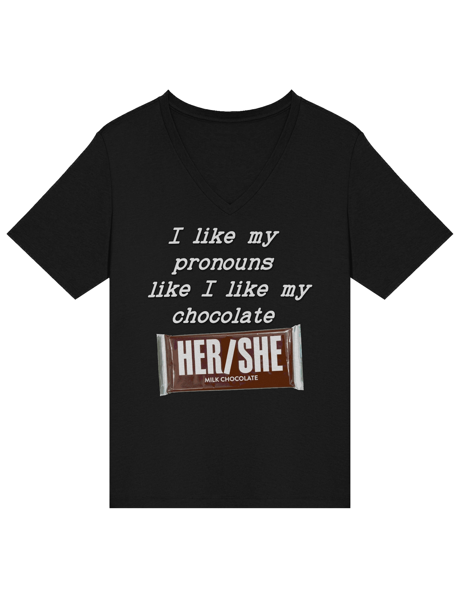 Her/She V Neck product image (91)