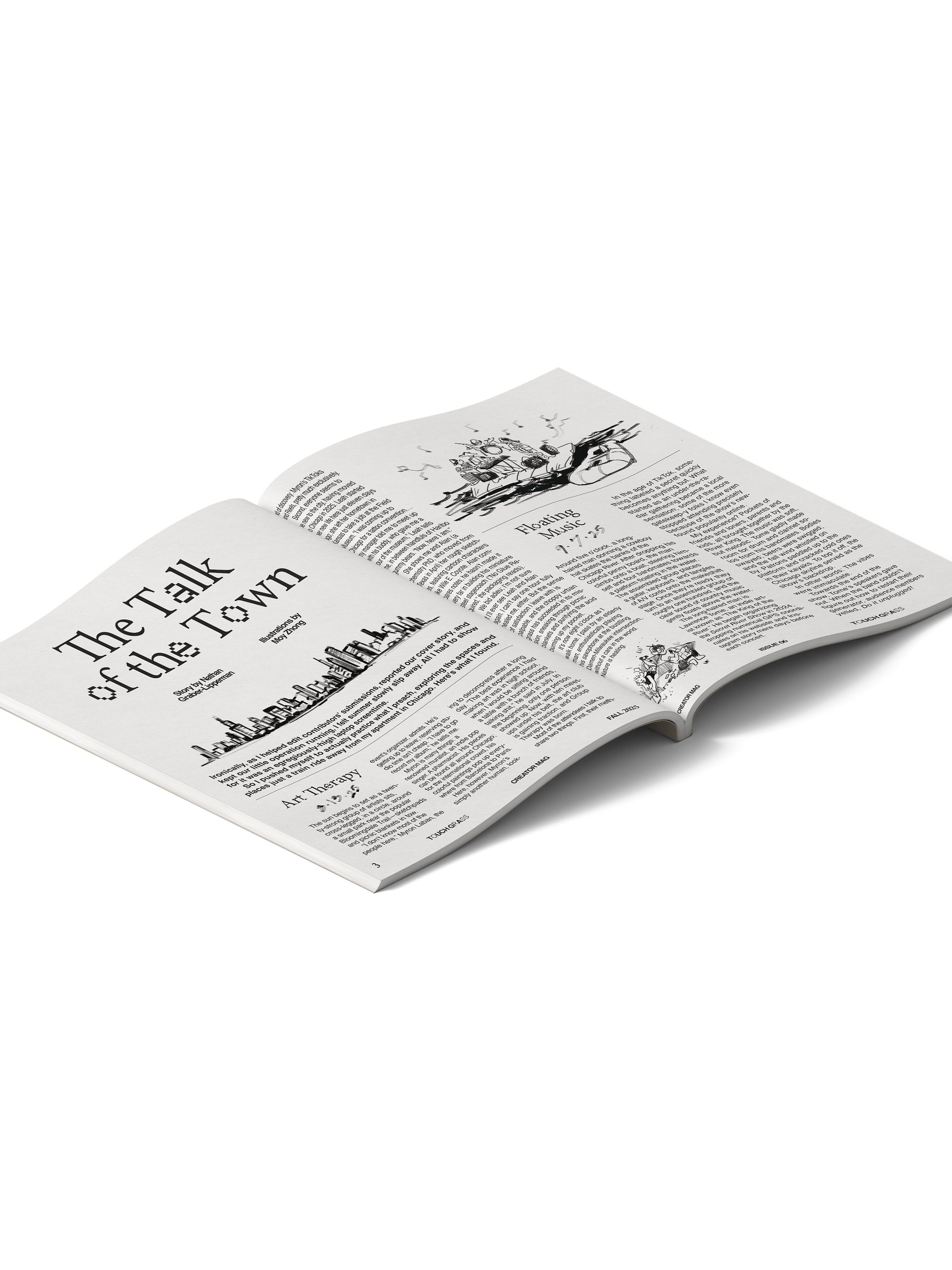 Creator Mag Issue 7: "Touch Grass" product image (7)