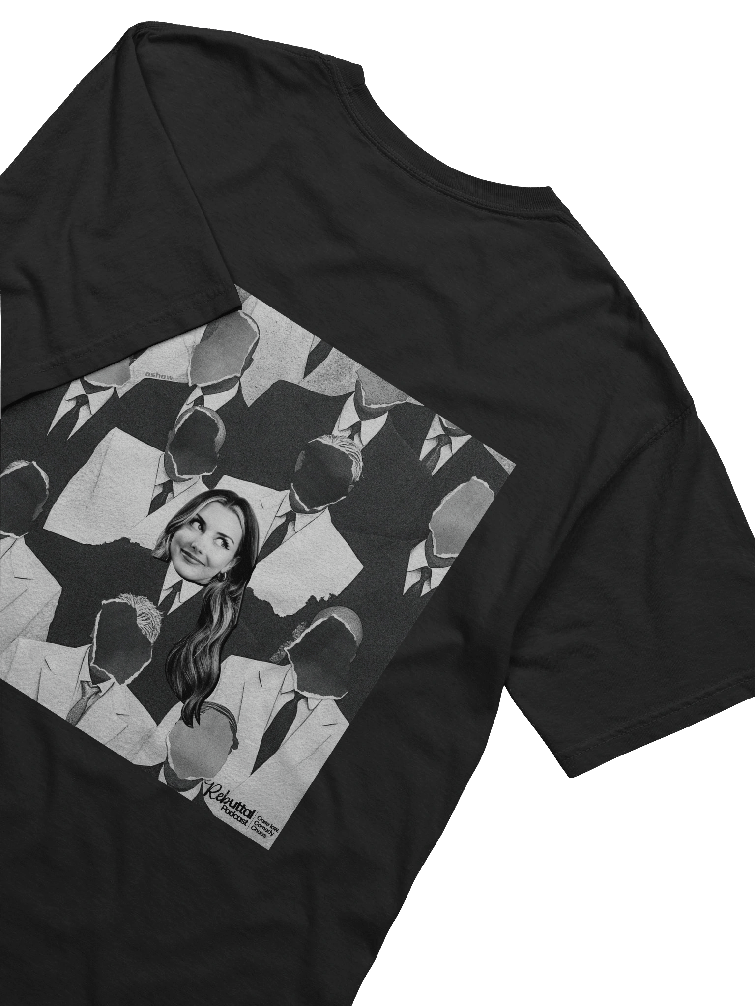 Listen To Your Lawyer Mics Black T-Shirt product image (6)